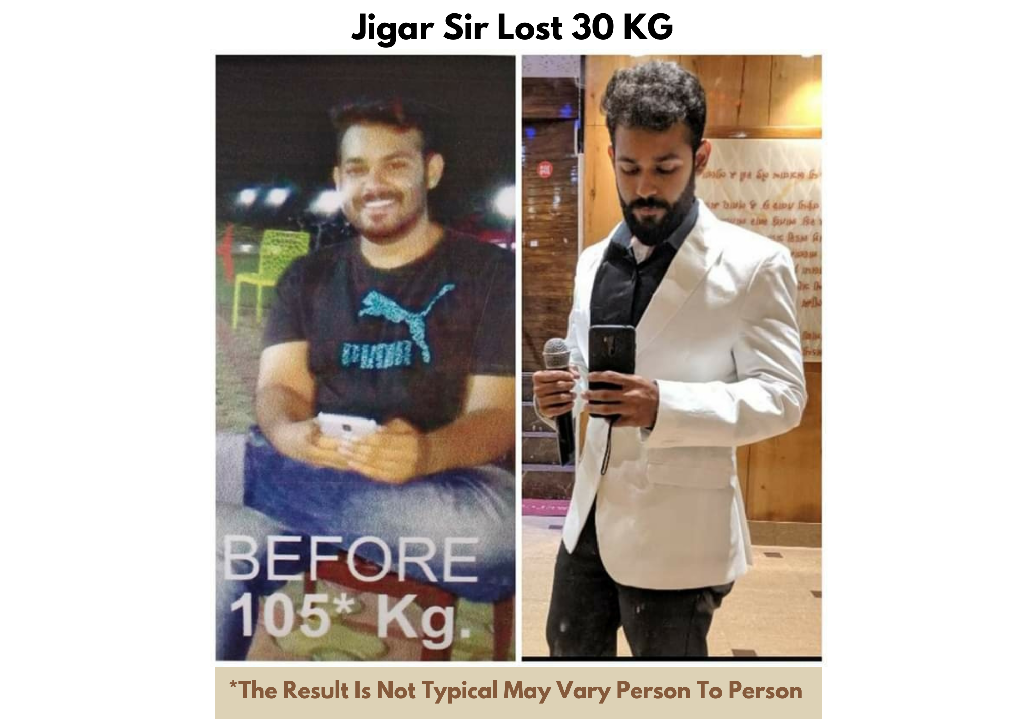 Transformation example - Healthy Lifestyle